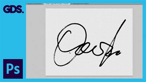 Create a Digital Signature in Adobe Photoshop: Colour Range .